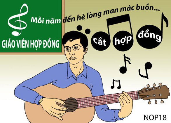 Cống hiến cho nghề rồi bị hất hủi, ai hiểu cho giáo viên hợp đồng? - Ảnh 1. Cống hiến cho nghề rồi bị hất hủi, ai hiểu cho giáo viên hợp đồng? - Ảnh 1.