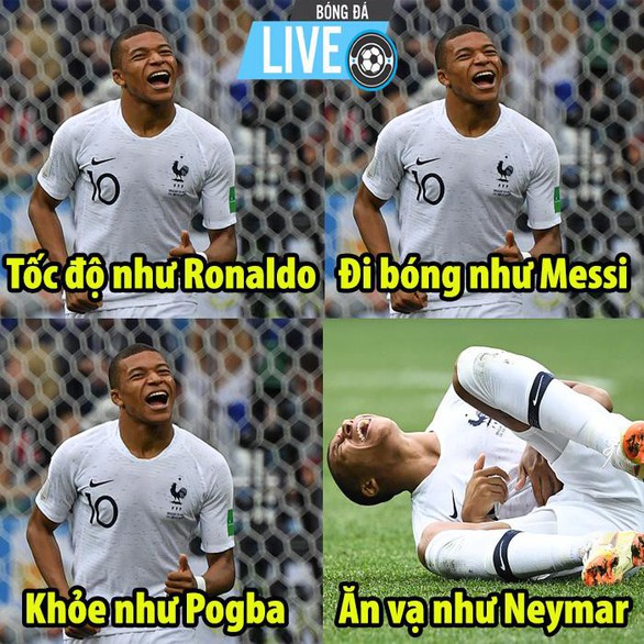 Thủ môn Uruguay, thiên tài Mbappe thành trò đùa của cư dân mạng - Ảnh 5. Thủ môn Uruguay, thiên tài Mbappe thành trò đùa của cư dân mạng - Ảnh 5.