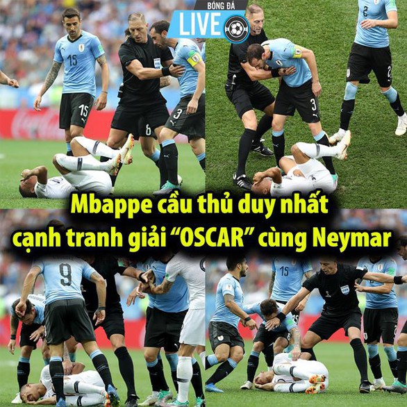 Thủ môn Uruguay, thiên tài Mbappe thành trò đùa của cư dân mạng - Ảnh 7. Thủ môn Uruguay, thiên tài Mbappe thành trò đùa của cư dân mạng - Ảnh 7.
