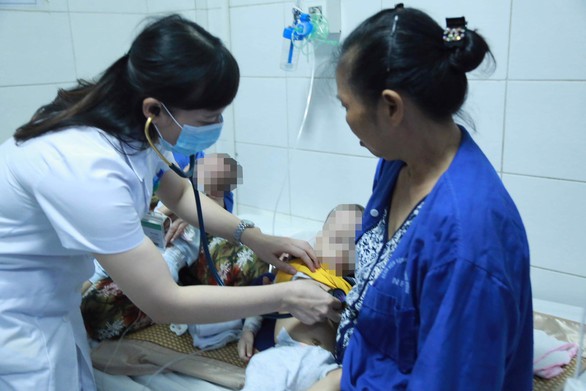 90% trẻ nhiễm bệnh sởi chưa tiêm ngừa - Ảnh 1. 90% trẻ nhiễm bệnh sởi chưa tiêm ngừa - Ảnh 1.
