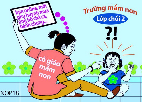 Vì đâu cô giáo đóng hai vai? - Ảnh 1. Vì đâu cô giáo đóng hai vai? - Ảnh 1.