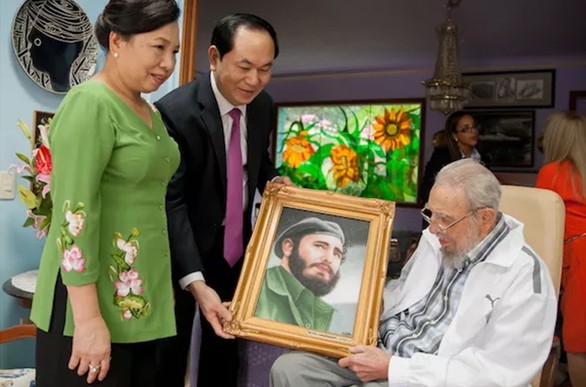Cuộc gặp cuối cùng Chủ tịch nước Trần Đại Quang với Fidel Castro - Ảnh 3. Cuộc gặp cuối cùng Chủ tịch nước Trần Đại Quang với Fidel Castro - Ảnh 3.