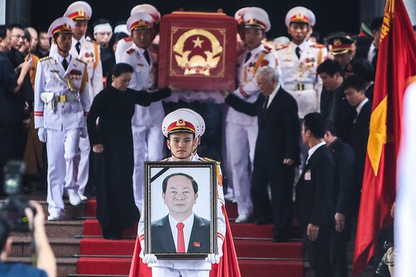 Tiễn biệt Chủ tịch nước Trần Đại Quang - Ảnh 1. Tiễn biệt Chủ tịch nước Trần Đại Quang - Ảnh 1.