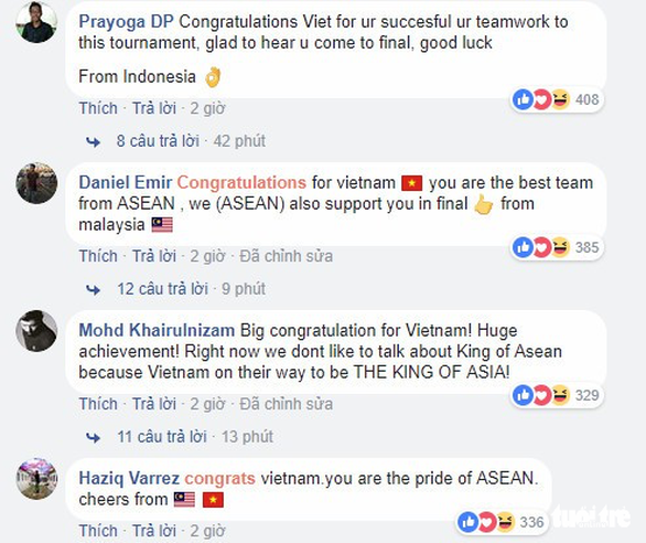 CĐV ngoại đặt niềm tin vào cơn địa chấn U23 Việt Nam - Ảnh 4. CĐV ngoại đặt niềm tin vào cơn địa chấn U23 Việt Nam - Ảnh 4.