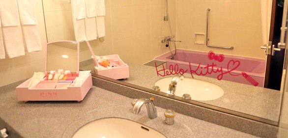 Làm công chúa trong khách sạn Hello Kitty - Ảnh 4. Làm công chúa trong khách sạn Hello Kitty - Ảnh 4.
