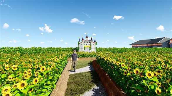 7 kỳ quan thế giới bằng hoa tươi tại Sun World Halong Complex - Ảnh 4. 7 kỳ quan thế giới bằng hoa tươi tại Sun World Halong Complex - Ảnh 4.