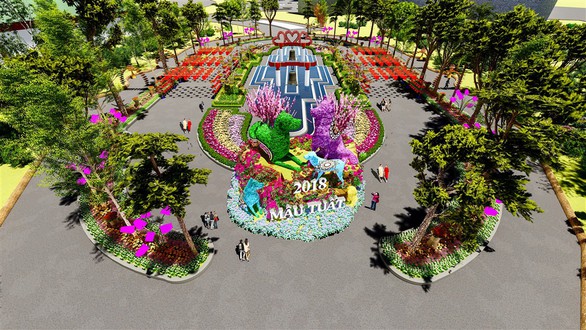 7 kỳ quan thế giới bằng hoa tươi tại Sun World Halong Complex - Ảnh 1. 7 kỳ quan thế giới bằng hoa tươi tại Sun World Halong Complex - Ảnh 1.