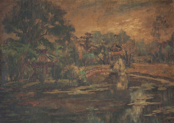 Phiên đấu giá tranh Lê Phổ, Vũ Cao Đàm, Bùi Giáng, Chóe... - Ảnh 4. Phiên đấu giá tranh Lê Phổ, Vũ Cao Đàm, Bùi Giáng, Chóe... - Ảnh 4.