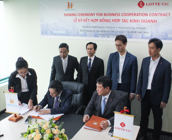 Tập đoàn Lotte Hàn Quốc hợp tác đầu tư cùng Hưng Lộc Phát - Ảnh 1.