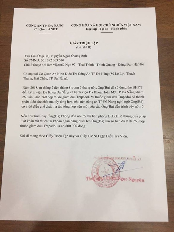Giả danh an ninh điều tra, hù bắt người qua... Zalo - Ảnh 1. Giả danh an ninh điều tra, hù bắt người qua... Zalo - Ảnh 1.