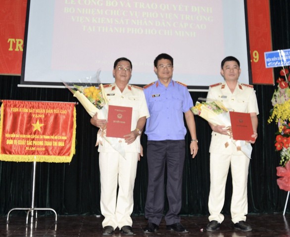 Viện Kiểm sát nhân dân Cấp cao tại TP.HCM có 2 phó viện trưởng mới - Ảnh 1. Viện Kiểm sát nhân dân Cấp cao tại TP.HCM có 2 phó viện trưởng mới - Ảnh 1.
