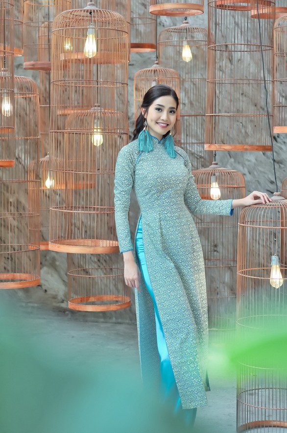 Du xuân cùng áo dài từ lụa Vanya - Ấn Độ - Ảnh 4. Du xuân cùng áo dài từ lụa Vanya - Ấn Độ - Ảnh 4.