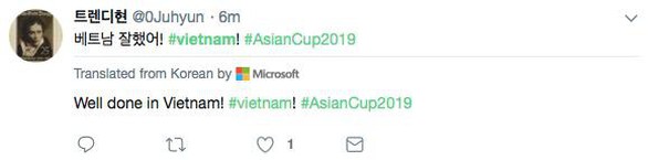 Khán giả quốc tế tán dương cổ tích Việt Nam ở Asian Cup - Ảnh 6. Khán giả quốc tế tán dương cổ tích Việt Nam ở Asian Cup - Ảnh 6.