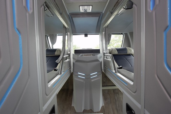 Trải nghiệm khoang thương gia trên xe bus Thaco Mobihome thế hệ mới - Ảnh 5. Trải nghiệm khoang thương gia trên xe bus Thaco Mobihome thế hệ mới - Ảnh 5.