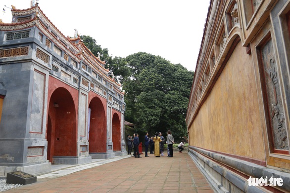 Phục hồi điện Phụng Tiên trong Đại nội Huế theo cách thời xưa - Ảnh 1. Phục hồi điện Phụng Tiên trong Đại nội Huế theo cách thời xưa - Ảnh 1.
