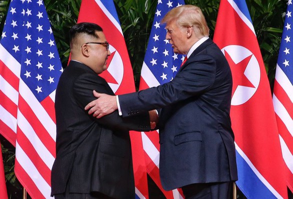 Ông Trump nói đang đàm phán địa điểm tổ chức cuộc gặp Mỹ - Triều - Ảnh 1. Ông Trump nói đang đàm phán địa điểm tổ chức cuộc gặp Mỹ - Triều - Ảnh 1.