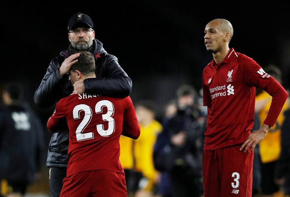 Liverpool bị Wolverhampton loại khỏi FA Cup - Ảnh 1. Liverpool bị Wolverhampton loại khỏi FA Cup - Ảnh 1.