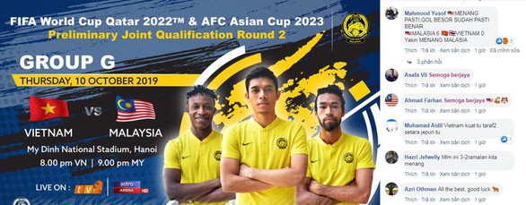 CĐV Malaysia đòi biến đội tuyển Việt Nam thành... Sri Lanka đệ nhị - Ảnh 1. CĐV Malaysia đòi biến đội tuyển Việt Nam thành... Sri Lanka đệ nhị - Ảnh 1.