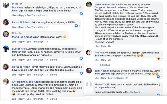 CĐV Malaysia: ‘Muốn thắng thì đá với Sri Lanka chứ đừng đá với Việt Nam...’ - Ảnh 1. CĐV Malaysia: ‘Muốn thắng thì đá với Sri Lanka chứ đừng đá với Việt Nam...’ - Ảnh 1.