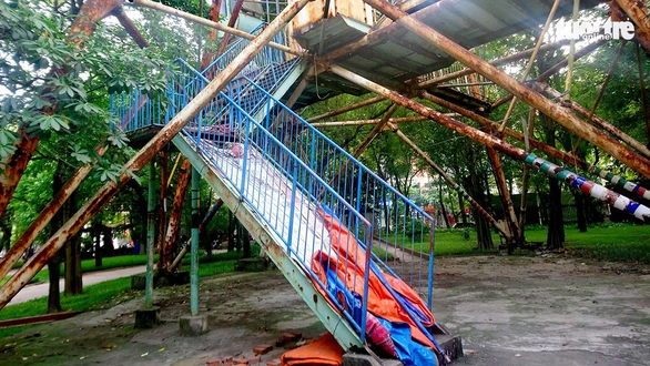 Công viên Tuổi trẻ Thủ đô: Nỗi xót xa giữa lòng Hà Nội - Ảnh 1. Công viên Tuổi trẻ Thủ đô: Nỗi xót xa giữa lòng Hà Nội - Ảnh 1.