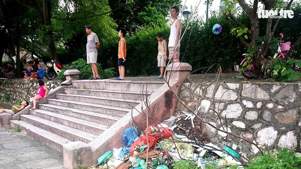 Công viên Tuổi trẻ Thủ đô: Nỗi xót xa giữa lòng Hà Nội - Ảnh 2. Công viên Tuổi trẻ Thủ đô: Nỗi xót xa giữa lòng Hà Nội - Ảnh 2.