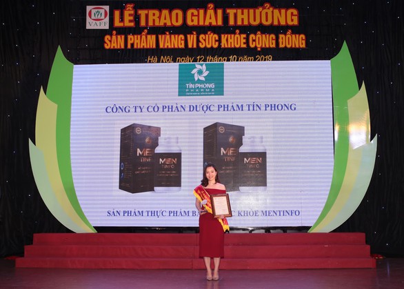 Mentinfo vinh dự nhận giải thưởng Sản phẩm vàng vì sức khỏe cộng đồng - Ảnh 4. Mentinfo vinh dự nhận giải thưởng Sản phẩm vàng vì sức khỏe cộng đồng - Ảnh 4.