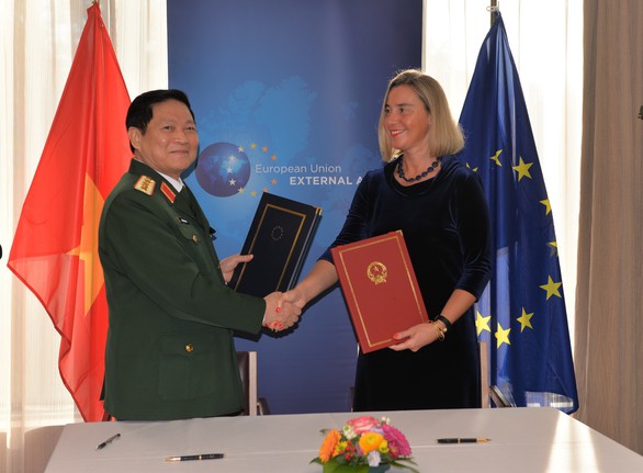 EU quan ngại về tình hình Biển Đông - Ảnh 1. EU quan ngại về tình hình Biển Đông - Ảnh 1.