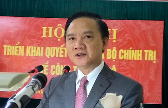 Ông Nguyễn Khắc Định nhận chức bí thư Tỉnh ủy Khánh Hòa - Ảnh 1.
