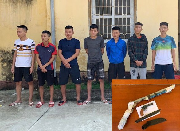 Tạm giữ 7 nghi phạm vụ hỗn chiến làm 7 người bị thương ở Sầm Sơn - Ảnh 1. Tạm giữ 7 nghi phạm vụ hỗn chiến làm 7 người bị thương ở Sầm Sơn - Ảnh 1.