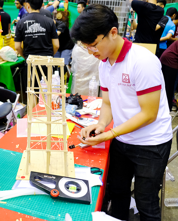 Sinh viên Duy Tân đoạt giải khuyến khích thiết kế nhà chống động đất 2019 - Ảnh 4. Sinh viên Duy Tân đoạt giải khuyến khích thiết kế nhà chống động đất 2019 - Ảnh 4.
