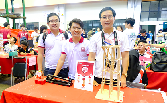 Sinh viên Duy Tân đoạt giải khuyến khích thiết kế nhà chống động đất 2019 - Ảnh 5. Sinh viên Duy Tân đoạt giải khuyến khích thiết kế nhà chống động đất 2019 - Ảnh 5.