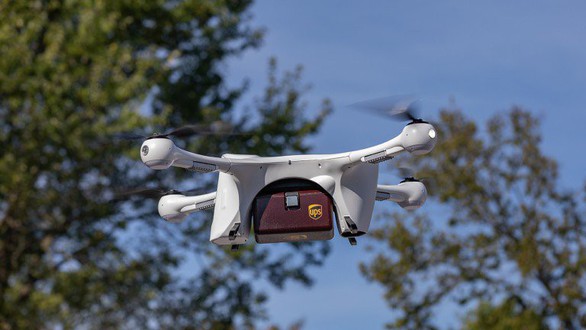 UPS được cấp phép là hãng bay giao hàng bằng drone đầu tiên - Ảnh 1. UPS được cấp phép là hãng bay giao hàng bằng drone đầu tiên - Ảnh 1.