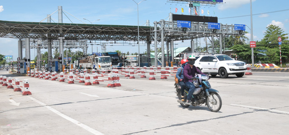 Đề xuất cấm xe tải, xe khách đi qua thị xã Cai Lậy từ ngày 1-11 - Ảnh 1. Đề xuất cấm xe tải, xe khách đi qua thị xã Cai Lậy từ ngày 1-11 - Ảnh 1.
