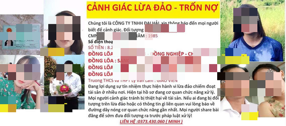 Một giáo viên thiếu nợ, cả trường bị khủng bố - Ảnh 1. Một giáo viên thiếu nợ, cả trường bị khủng bố - Ảnh 1.