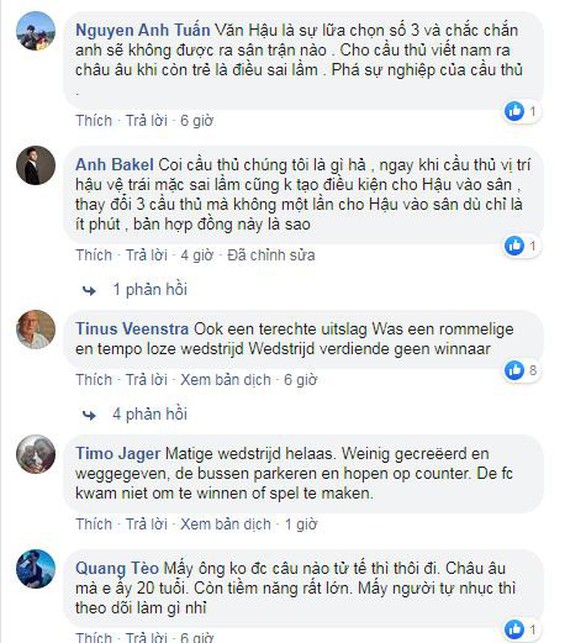 CĐV Việt Nam lo lắng khi HLV Jansen chưa đủ lòng tin với Văn Hậu - Ảnh 1. CĐV Việt Nam lo lắng khi HLV Jansen chưa đủ lòng tin với Văn Hậu - Ảnh 1.