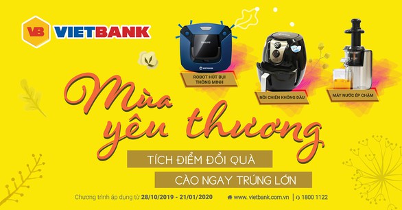 Vietbank dành 6 tỷ đồng khuyến mãi khách hàng gửi tiết kiệm - Ảnh 1. Vietbank dành 6 tỷ đồng khuyến mãi khách hàng gửi tiết kiệm - Ảnh 1.