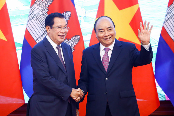 Việt Nam, Campuchia nhất trí xử lý vấn đề Biển Đông dựa trên UNCLOS - Ảnh 1. Việt Nam, Campuchia nhất trí xử lý vấn đề Biển Đông dựa trên UNCLOS - Ảnh 1.
