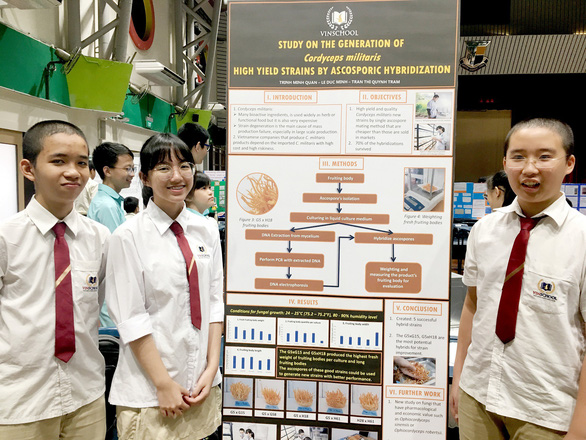 Học sinh Vinschool thắng giải nghiên cứu khoa học quốc tế - Ảnh 5. Học sinh Vinschool thắng giải nghiên cứu khoa học quốc tế - Ảnh 5.