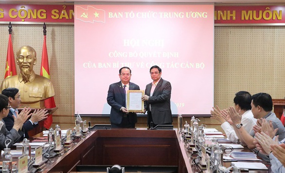 Ban Bí thư bổ nhiệm tân phó trưởng Ban Tổ chức trung ương - Ảnh 1. Ban Bí thư bổ nhiệm tân phó trưởng Ban Tổ chức trung ương - Ảnh 1.