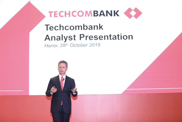 Techcombank tin chắc sẽ vượt mọi chỉ tiêu kinh doanh năm - Ảnh 1. Techcombank tin chắc sẽ vượt mọi chỉ tiêu kinh doanh năm - Ảnh 1.