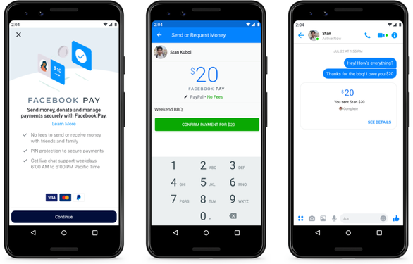Facebook hợp nhất dịch vụ thanh toán trên các ứng dụng với Facebook Pay - Ảnh 1.