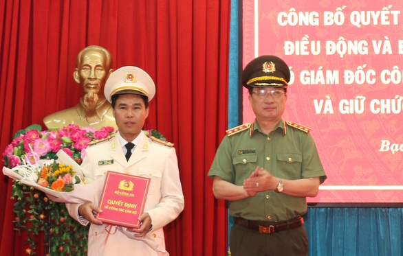 Phó giám đốc Công an Bình Thuận làm giám đốc Công an Bạc Liêu - Ảnh 1. Phó giám đốc Công an Bình Thuận làm giám đốc Công an Bạc Liêu - Ảnh 1.