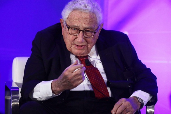 Henry Kissinger: Mỹ - Trung nên học cách chung sống hòa bình - Ảnh 1. Henry Kissinger: Mỹ - Trung nên học cách chung sống hòa bình - Ảnh 1.
