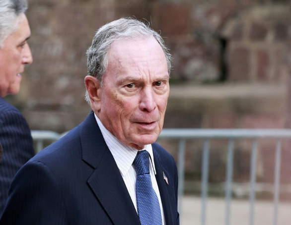 Tỉ phú Bloomberg chi 100 triệu USD cho chiến dịch quảng cáo đấu ông Trump - Ảnh 1. Tỉ phú Bloomberg chi 100 triệu USD cho chiến dịch quảng cáo đấu ông Trump - Ảnh 1.