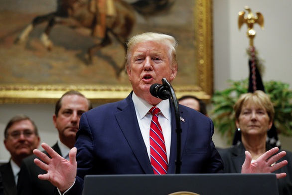 Kiểm tra sức khỏe định kỳ, ông Trump vẫn tràn trề năng lượng - Ảnh 1. Kiểm tra sức khỏe định kỳ, ông Trump vẫn tràn trề năng lượng - Ảnh 1.
