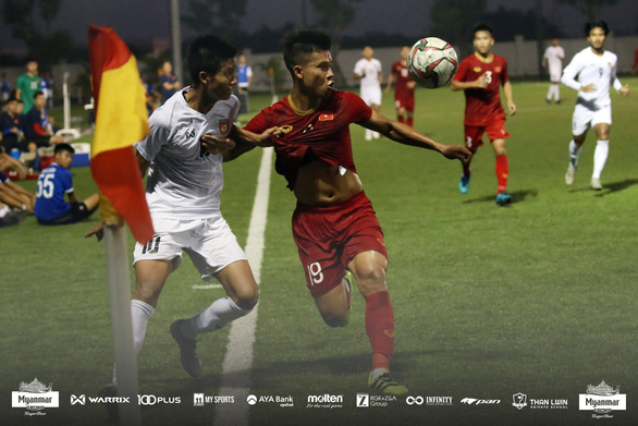 U22 Việt Nam hòa Myanmar 2-2 trước khi dự SEA Games 2019 - Ảnh 3. U22 Việt Nam hòa Myanmar 2-2 trước khi dự SEA Games 2019 - Ảnh 3.