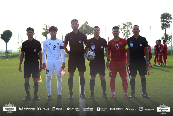 U22 Việt Nam hòa Myanmar 2-2 trước khi dự SEA Games 2019 - Ảnh 2. U22 Việt Nam hòa Myanmar 2-2 trước khi dự SEA Games 2019 - Ảnh 2.