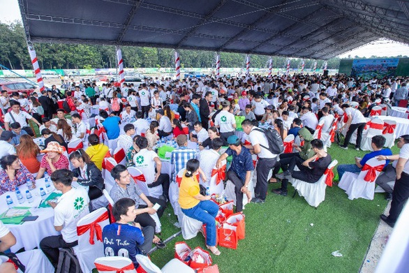 Hơn 1.000 khách hàng tham dự lễ khởi công công viên Eden Park - Ảnh 1. Hơn 1.000 khách hàng tham dự lễ khởi công công viên Eden Park - Ảnh 1.
