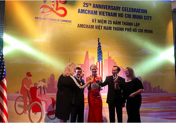 Amcham đã có nhiều hoạt động thúc đẩy thương mại, hợp tác kinh tế - Ảnh 1. Amcham đã có nhiều hoạt động thúc đẩy thương mại, hợp tác kinh tế - Ảnh 1.