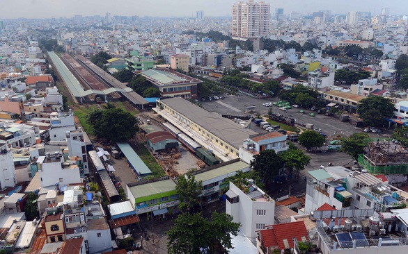 Ga Sài Gòn kết nối với metro số 2 Bến Thành - Tham Lương - Ảnh 1. Ga Sài Gòn kết nối với metro số 2 Bến Thành - Tham Lương - Ảnh 1.